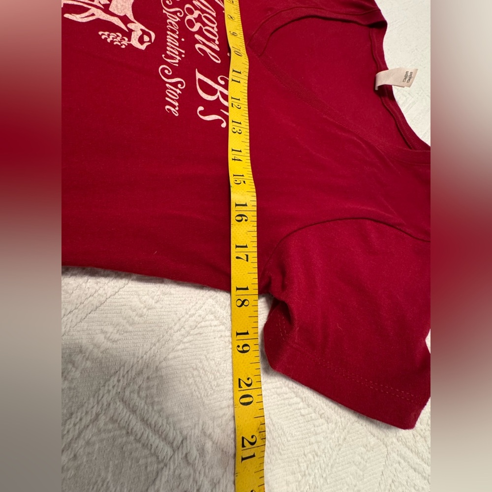 Ideal T - dark red - Large - Maggie B’s - new / washed not worn FREE w/purchase! - Picture 8 of 9